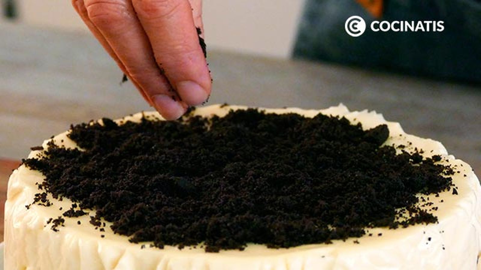 Receta de tarta de Oreo casera paso 6 Receta de tarta de Oreo casera paso 6