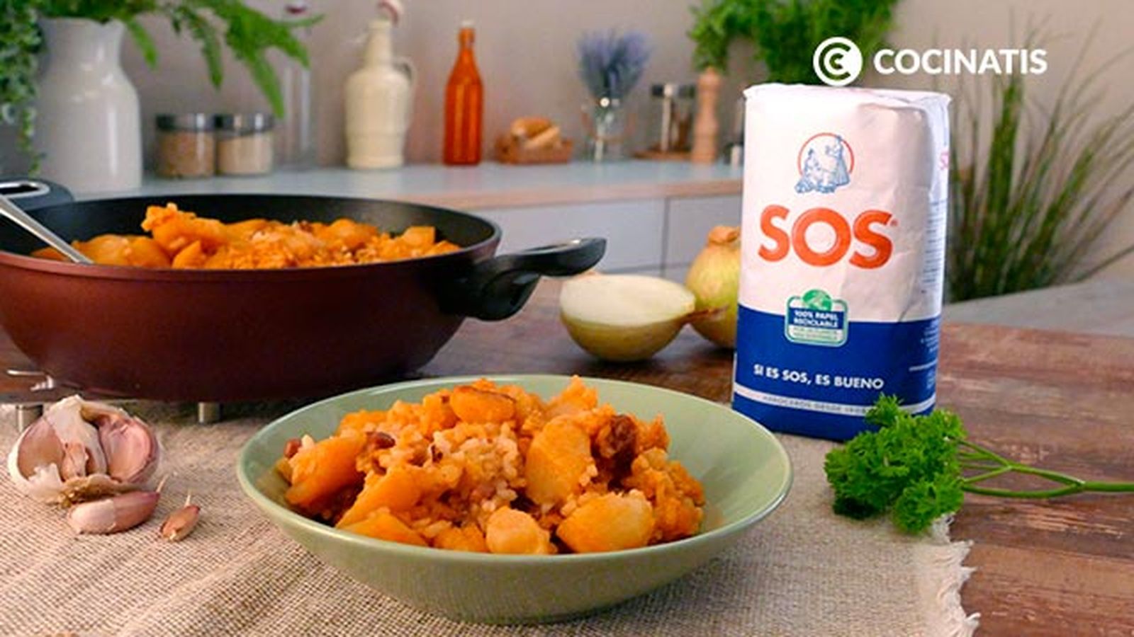 Receta de arroz con patatas paso 6 Receta de arroz con patatas paso 6