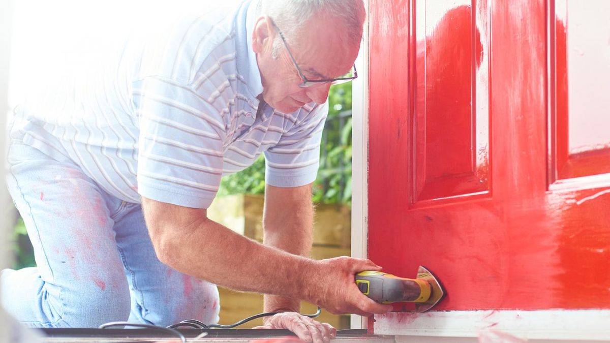 Cambiar el color de la puerta de entrada