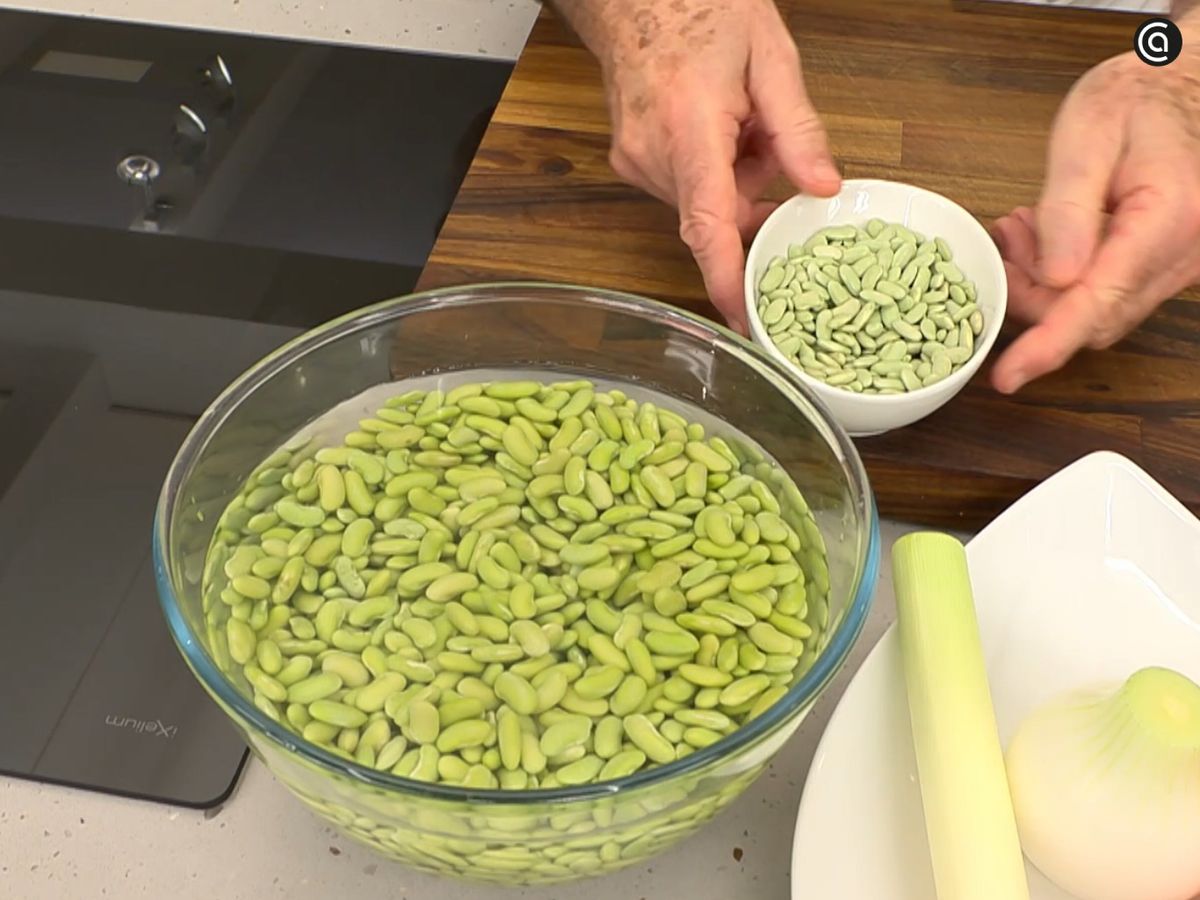 Las alubias verdinas, al igual que las tradicionales, necesitan remojo previo