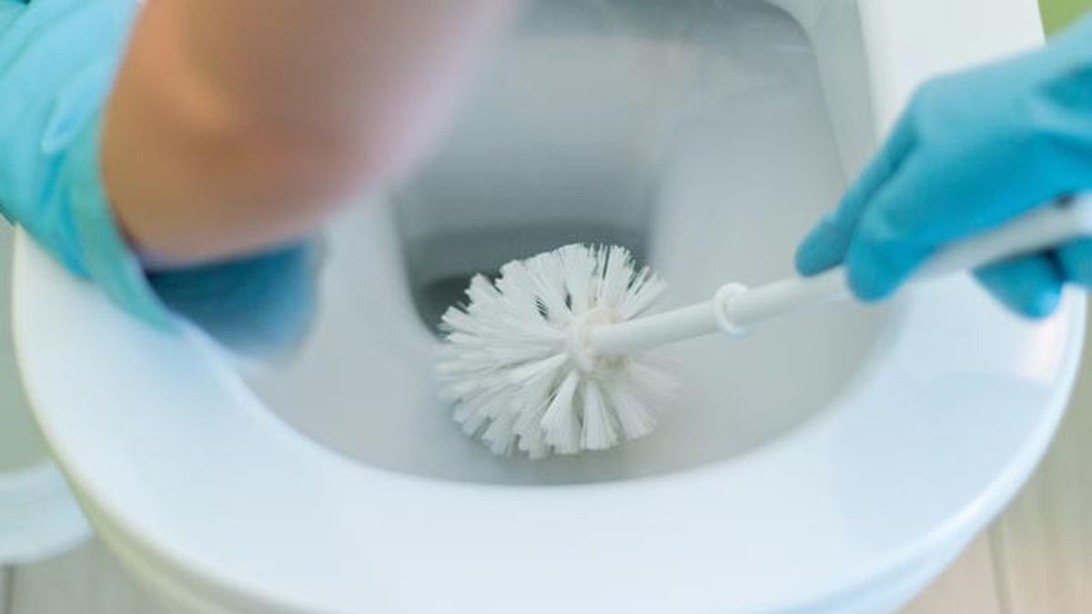 como limpiar el inodoro quitar manchas amarillas sarro con remedios caseros