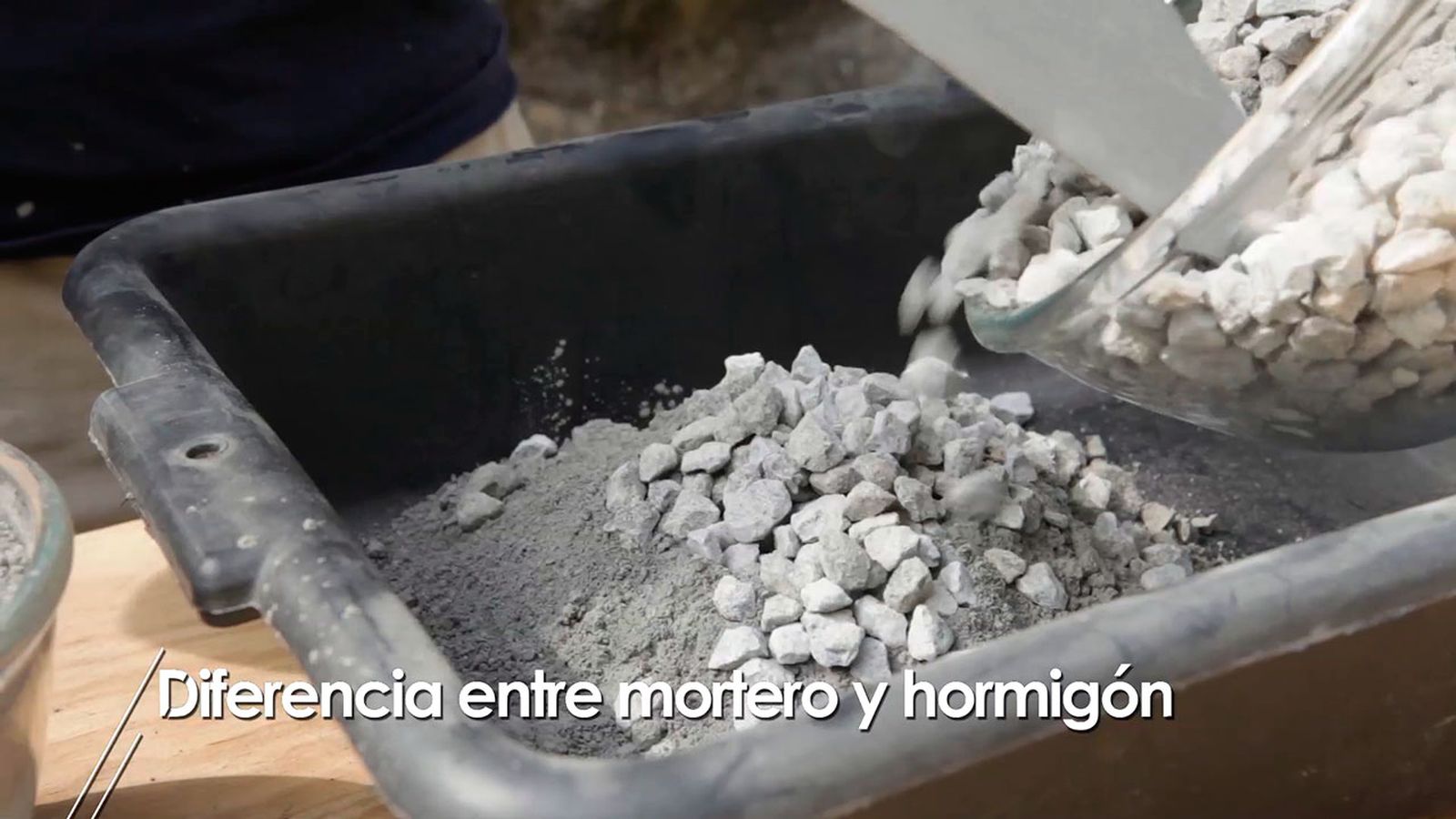 Diferencias entre hormigón y mortero 6 Diferencias entre hormigón y mortero 6