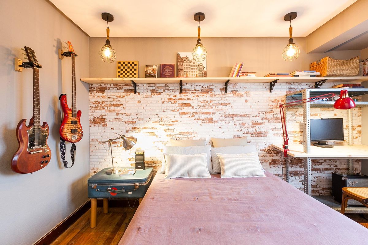 Decorar un dormitorio de estilo industrial