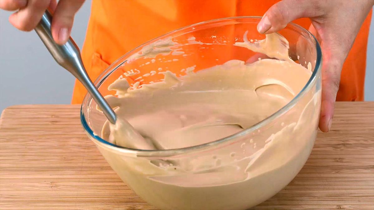 Receta de helado de café casero  paso 2