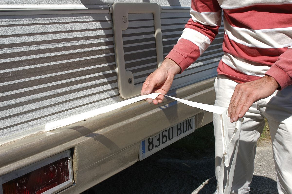 Cómo arreglar el parachoques paso 7