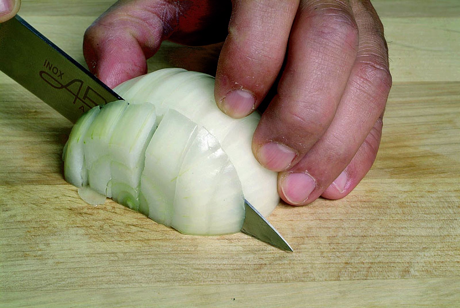 receta picar cebolla dados grandes paso2 receta picar cebolla dados grandes paso2
