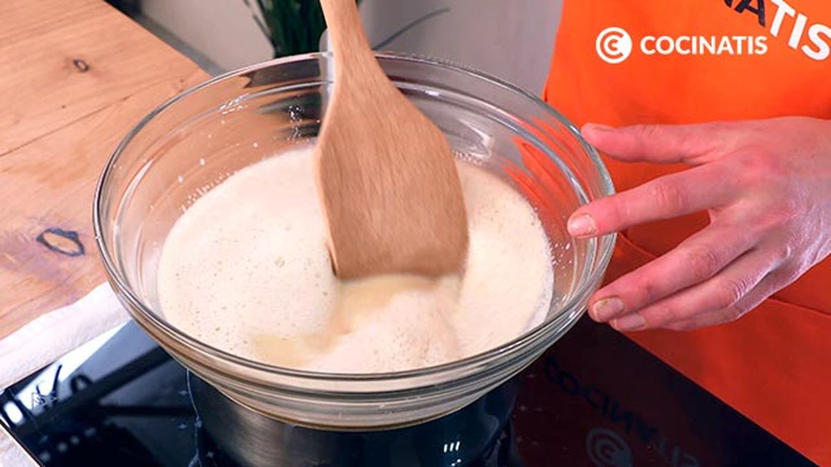 Receta de helado de té verde con matcha   paso 4