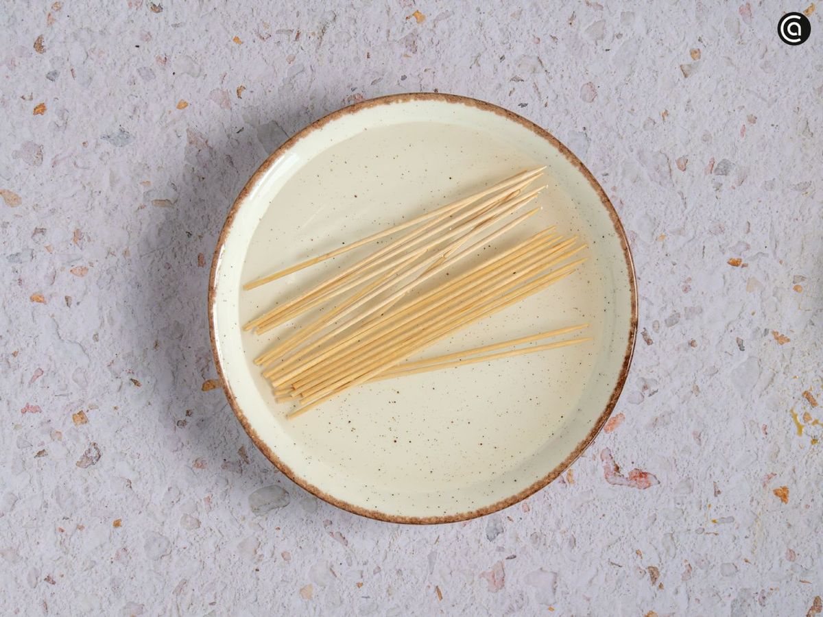 yakitori de pollo receta paso1