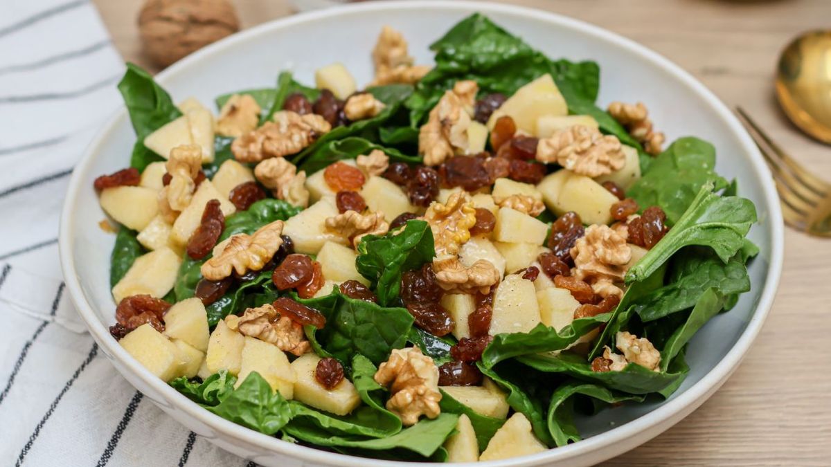 Ensalada de espinacas