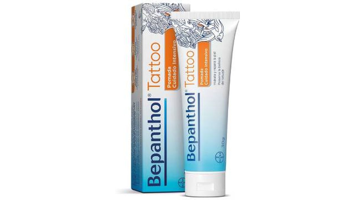 bepanthol tattoo crema hidratante para tatuaje cicatrizado