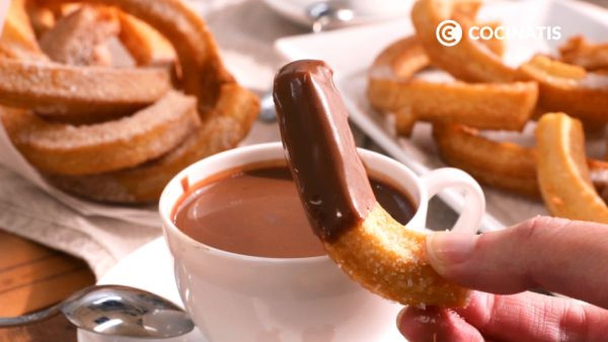CTIS1088 receta chocolate a la taza churros