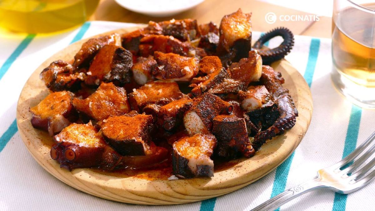 Receta pulpo a la gallega
