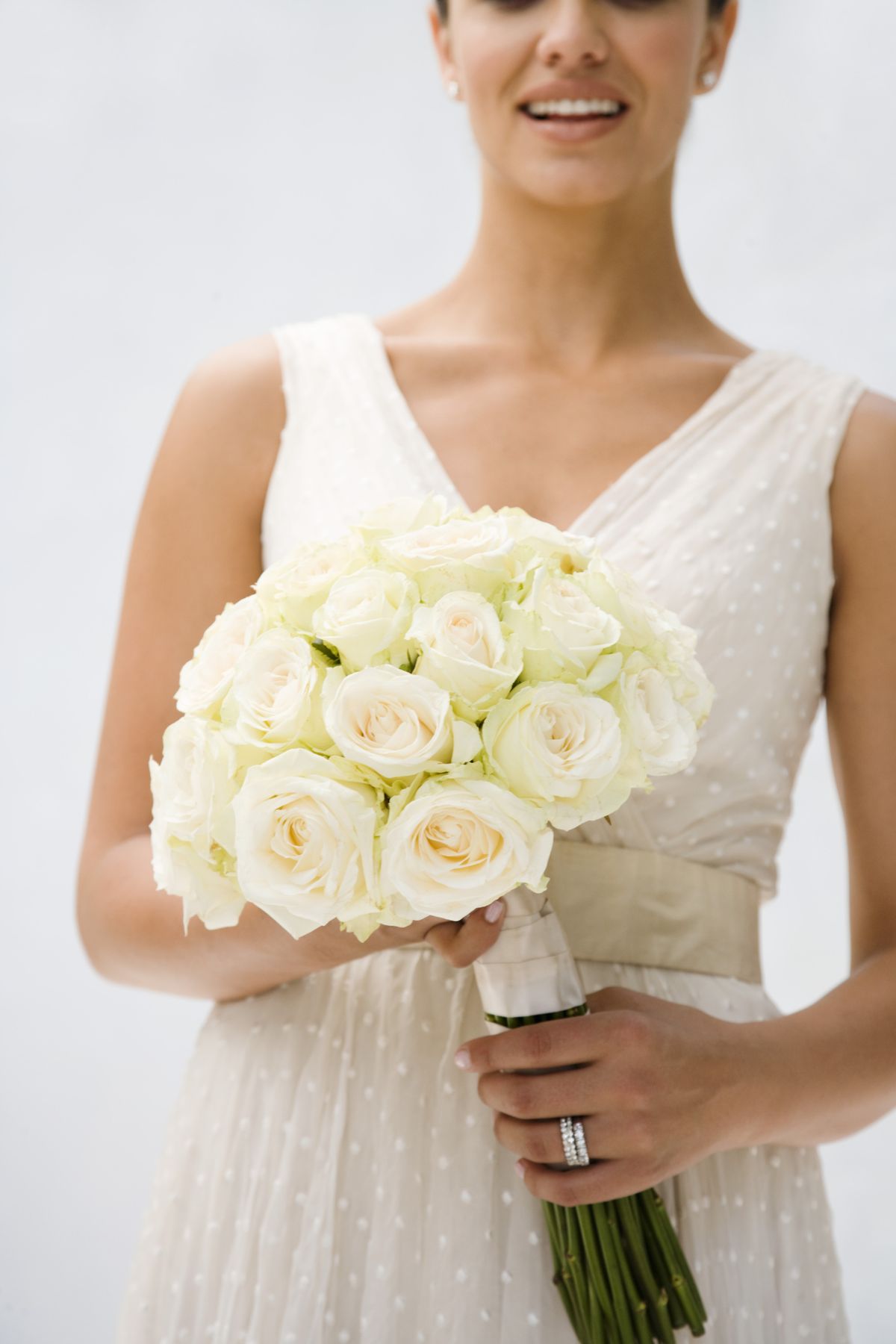 Ramos de novia en tonos blancos 1