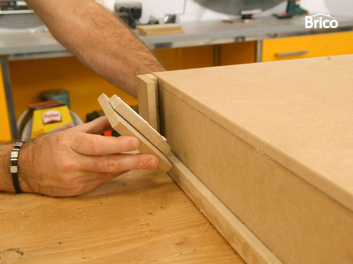 Colocar los portacopas