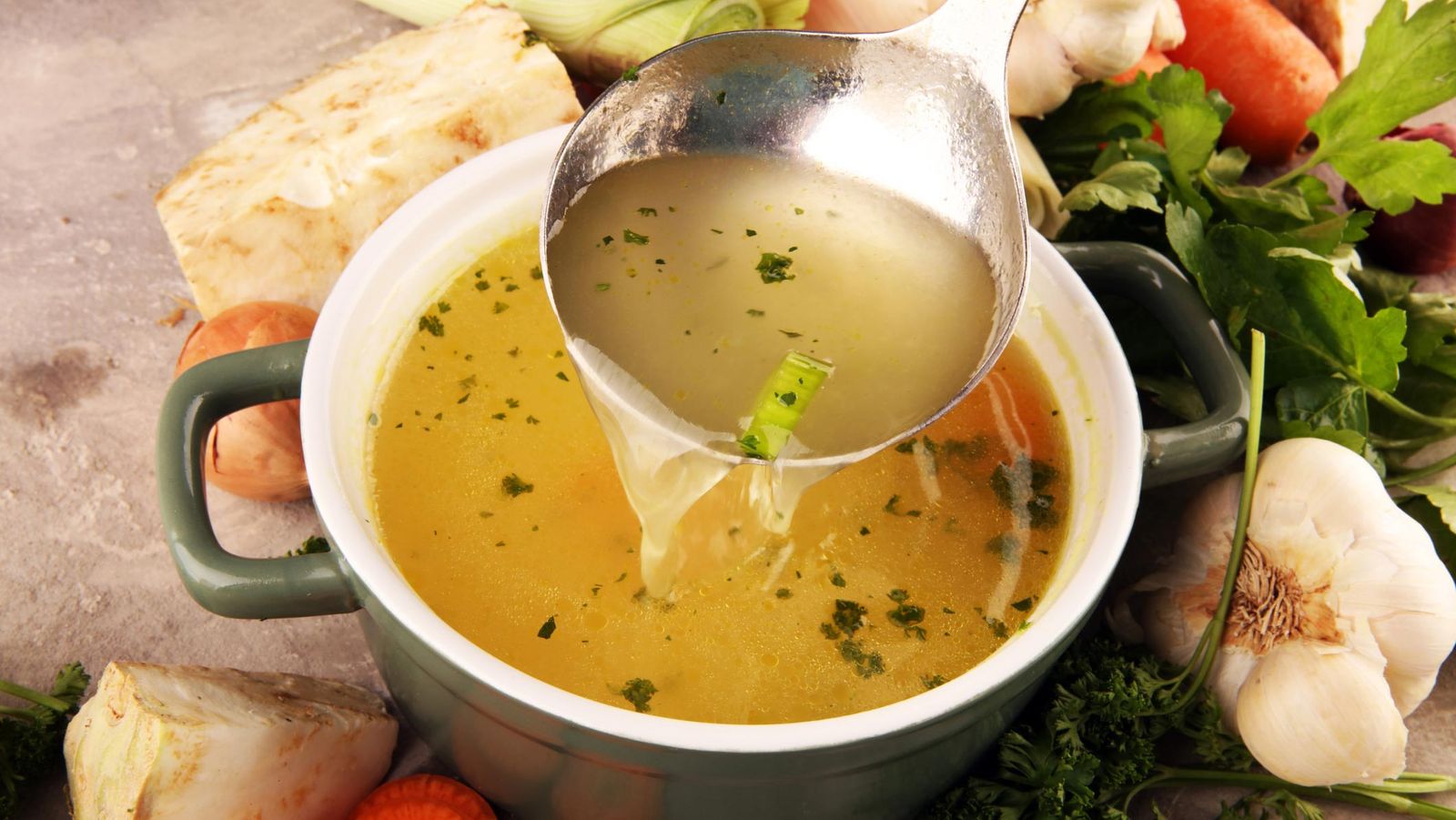 caldos caseros pollo pescado verduras recetas 1