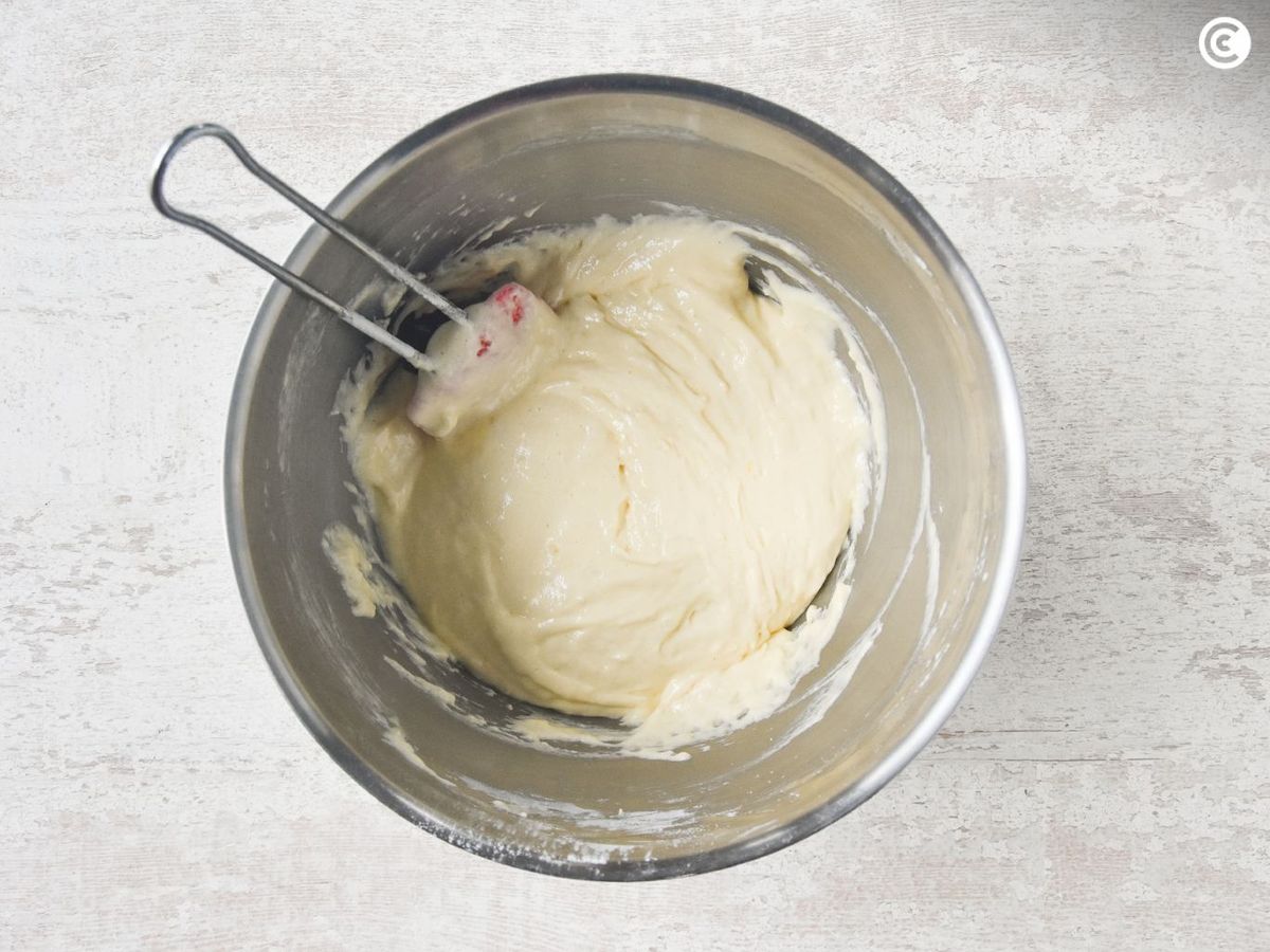 Masa del bizcocho casero de la abuela