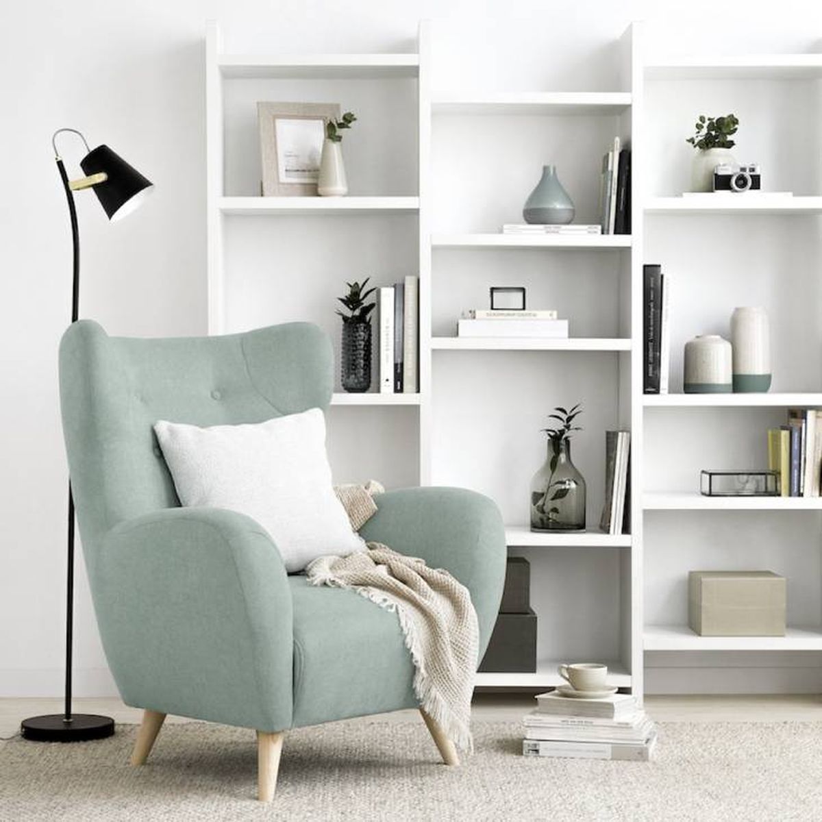 10 sillones orejeros elegantes y modernos para decorar tu hogar 6