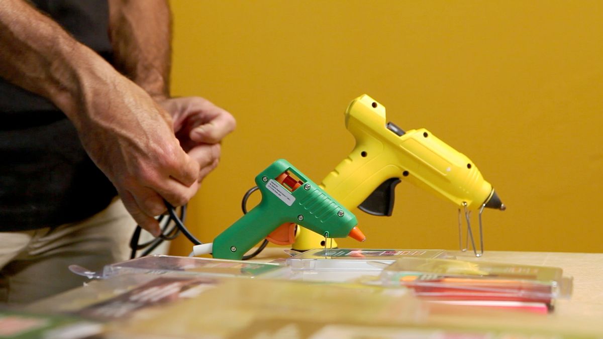 Pistola de cola caliente