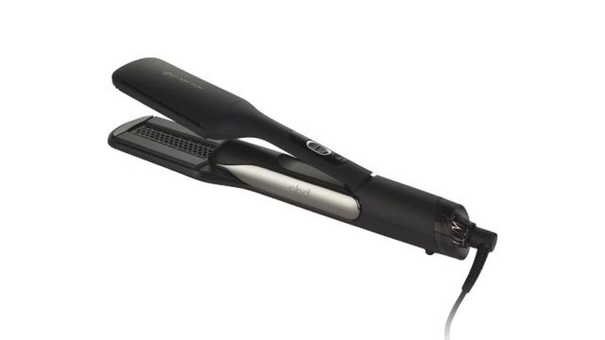 plancha de pelo seca alisa al mismo tiempo ghd duet style