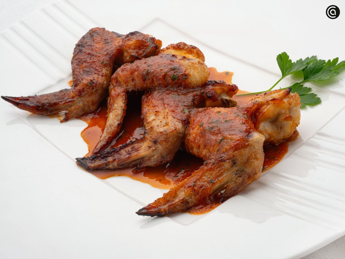 Alitas de pollo asadas con naranja, receta de Karlos Arguiñano