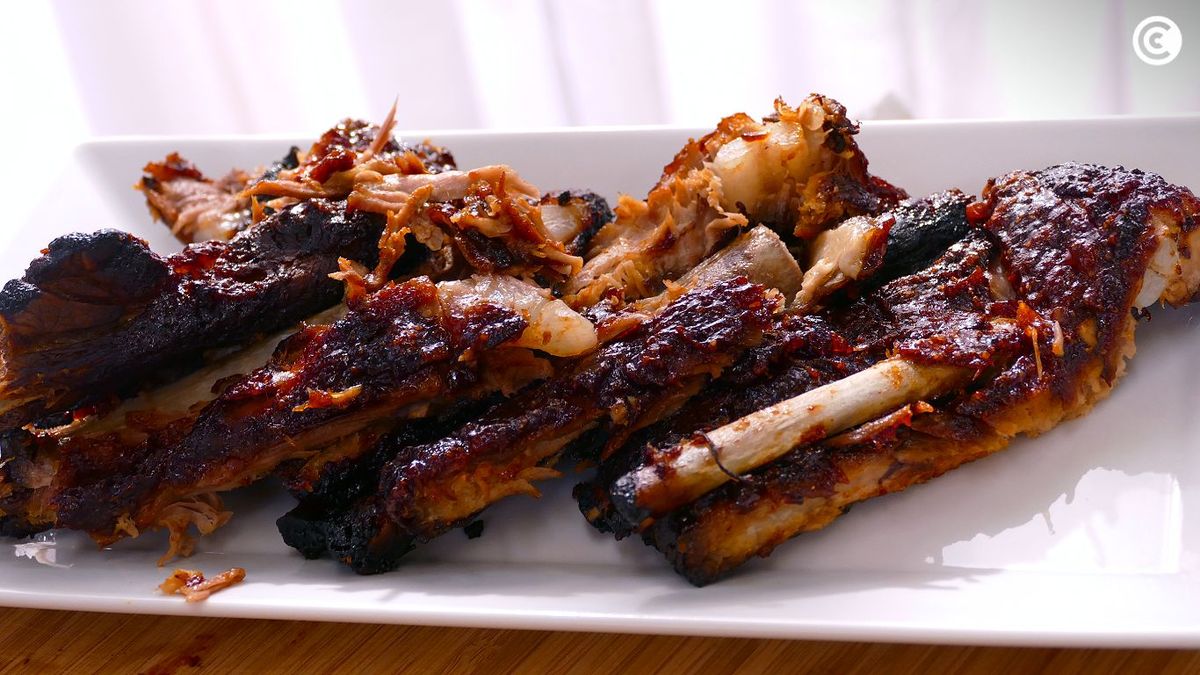Costillas barbacoa