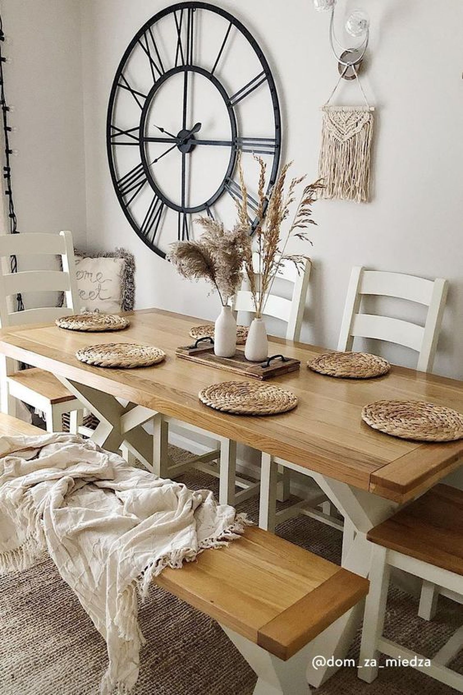 comedor con banca boho comedor con banca boho
