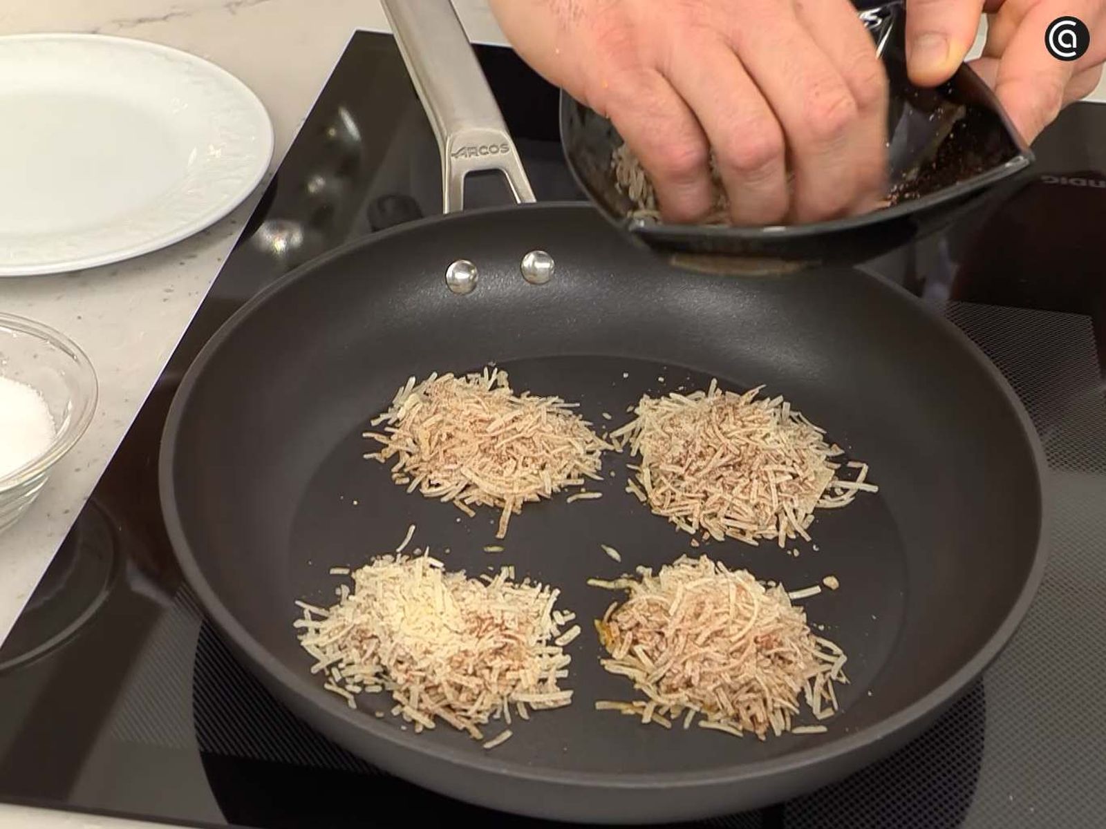 Haz las tejas de queso Haz las tejas de queso