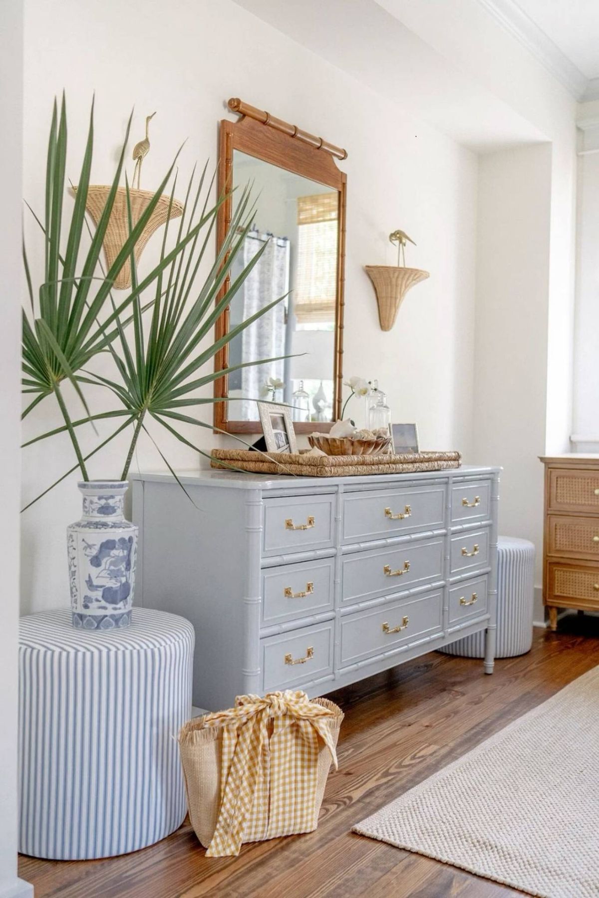 Rincón de estilo coastal.