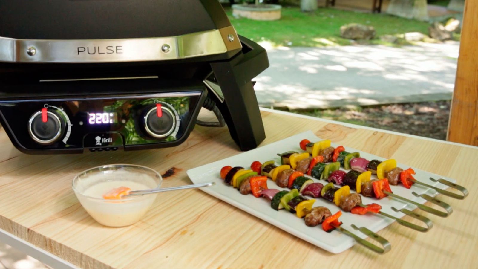 Brochetas de verduras en barbacoa Paso 5 Brochetas de verduras en barbacoa Paso 5
