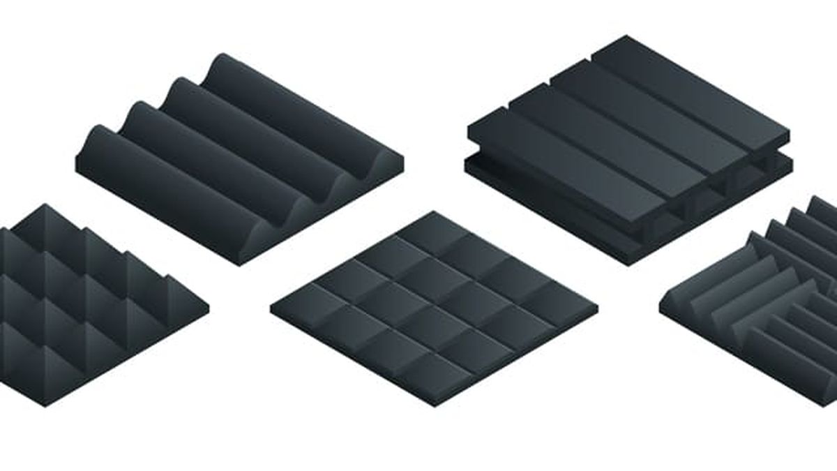 Los paneles acústicos son eficaces para insonorizar la pared.