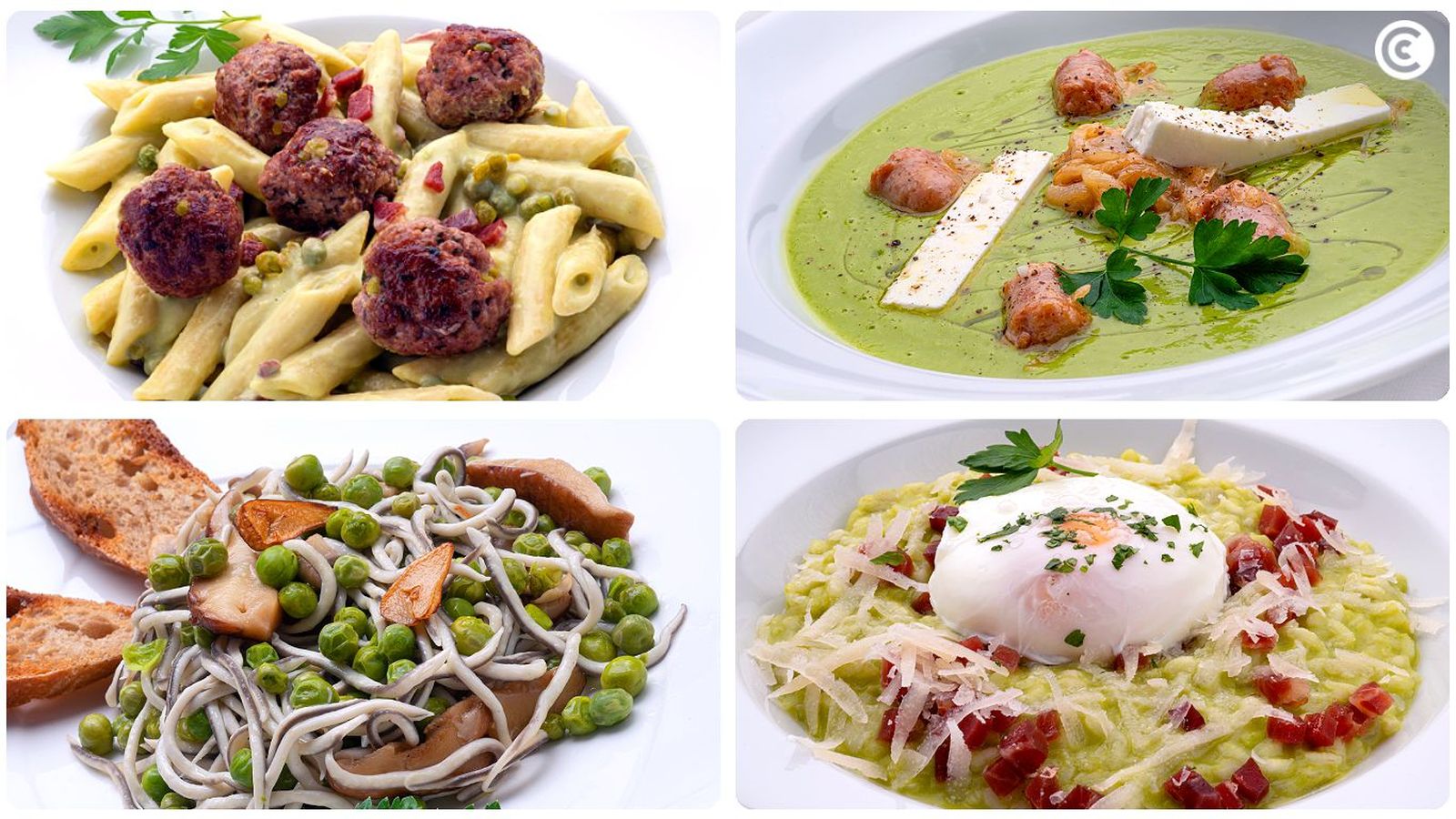 Recetas con guisantes frescos