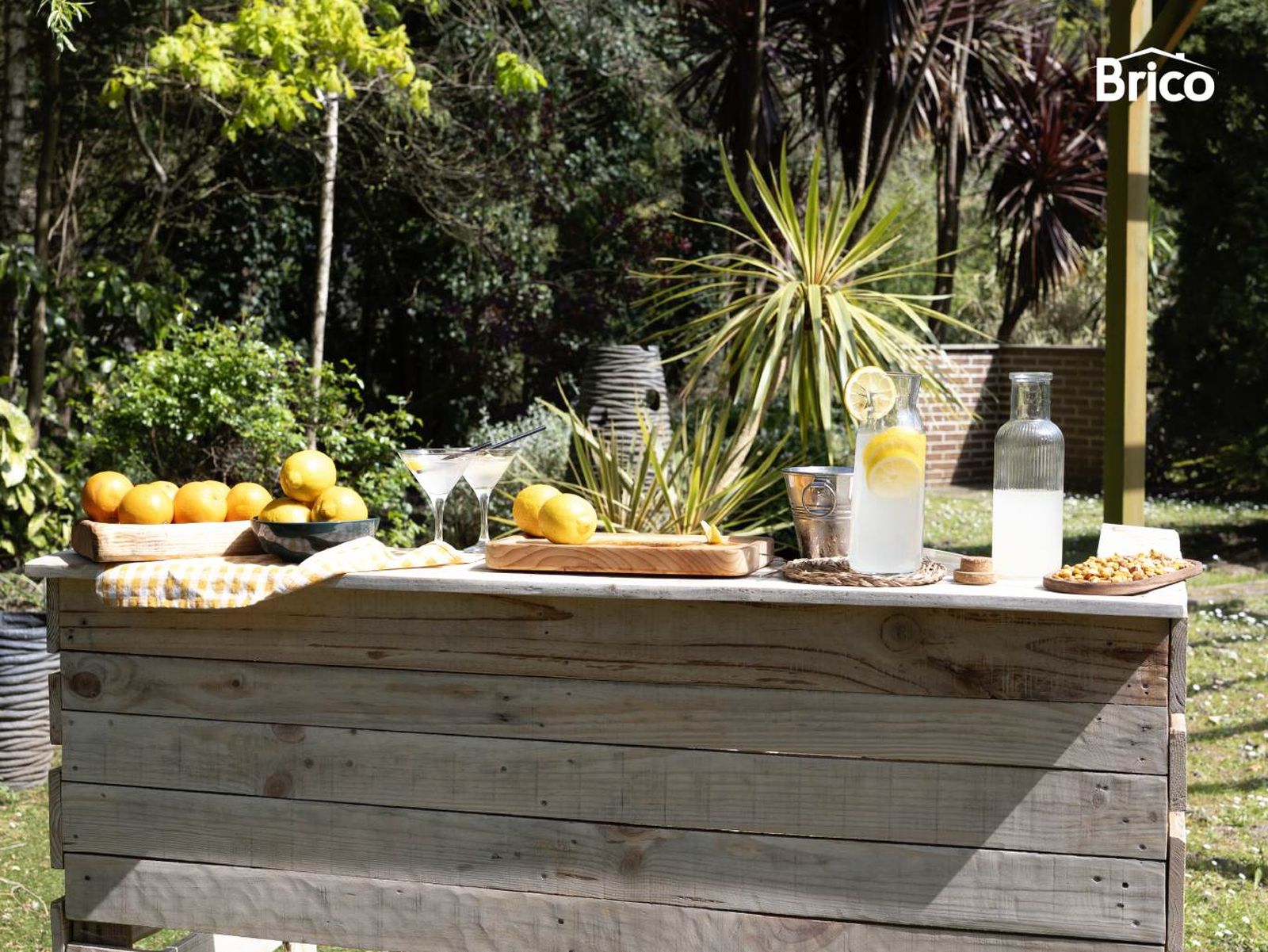 Resultado final de hacer una barra de bar