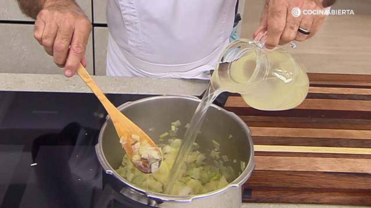 receta vichyssoise habitas ka paso 3