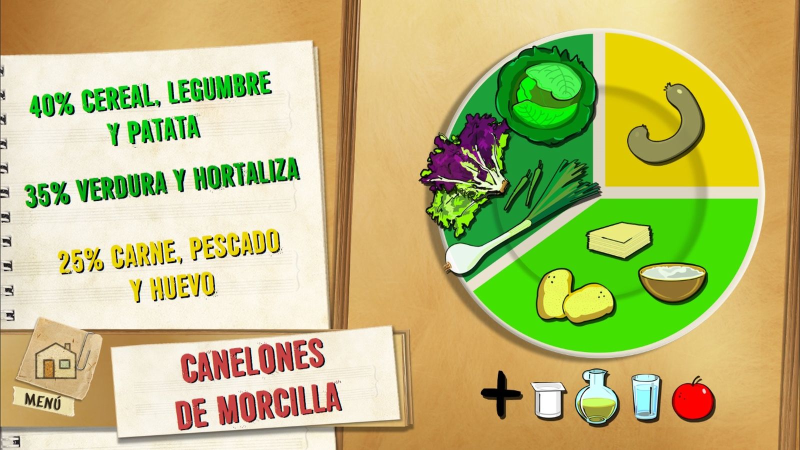 KARL6172 canelones de morcilla plato KARL6172 canelones de morcilla plato