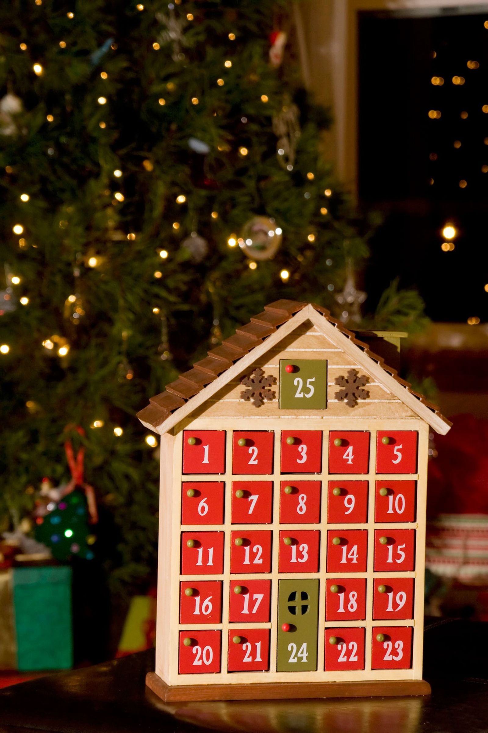 Ideas para el calendario de adviento casa