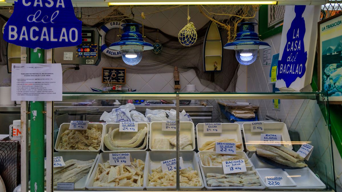 El bacalao inglés se encuentra hoy casi exclusivamente en bacaladerías especializadas.