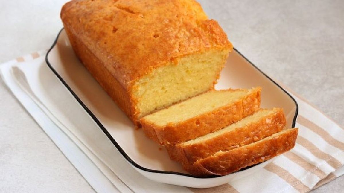 Bizcocho tradicional elaborado sin gluten