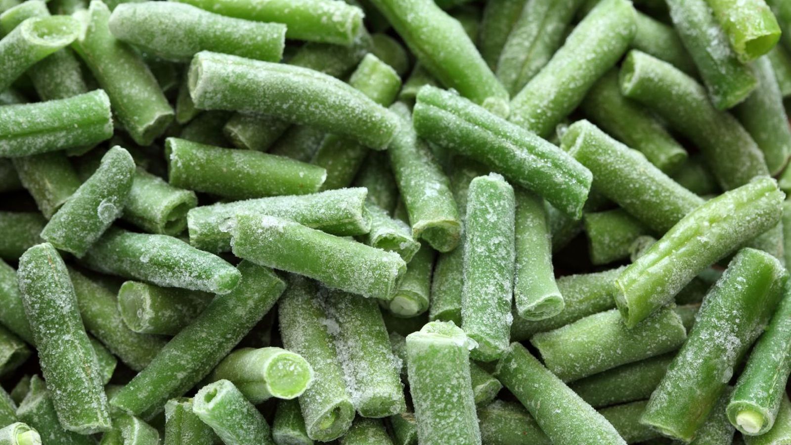Judías verdes congeladas