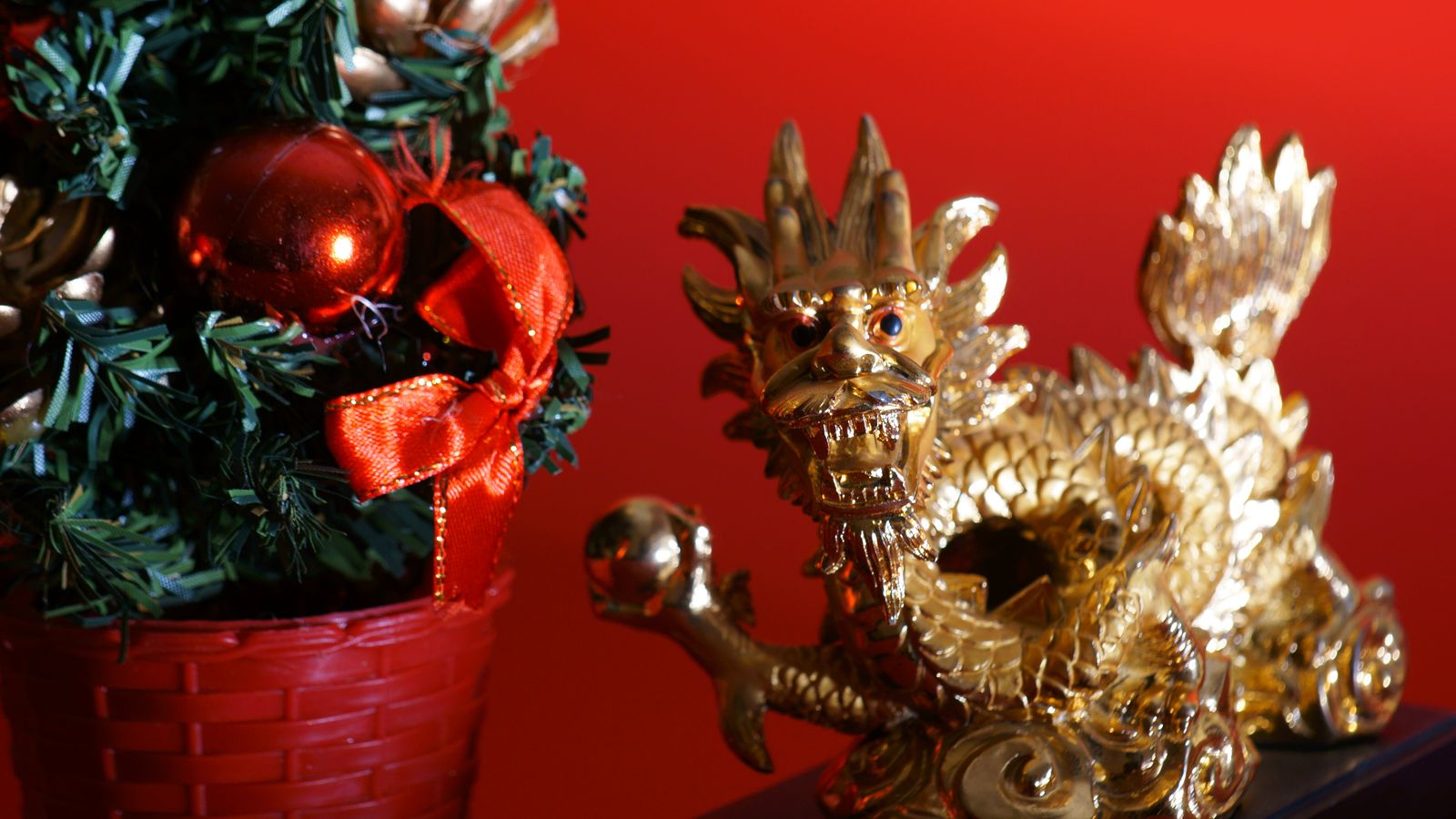 Los dragones o elefantes son animales que simbolizan la buena fortuna