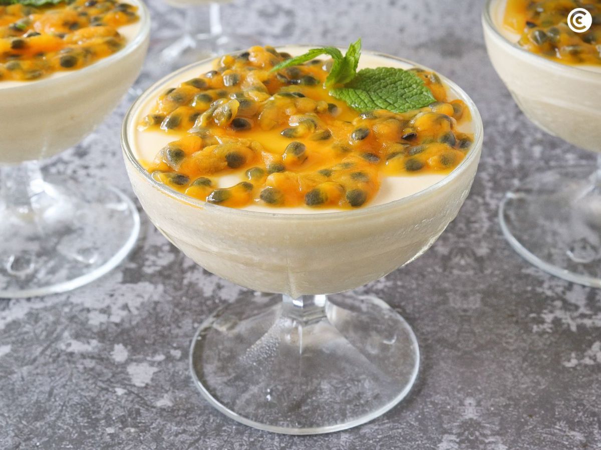 Receta de mousse de maracuyá