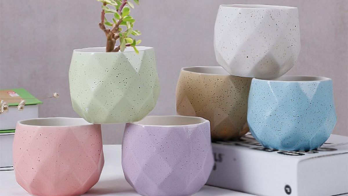 macetero ceramica Cratone