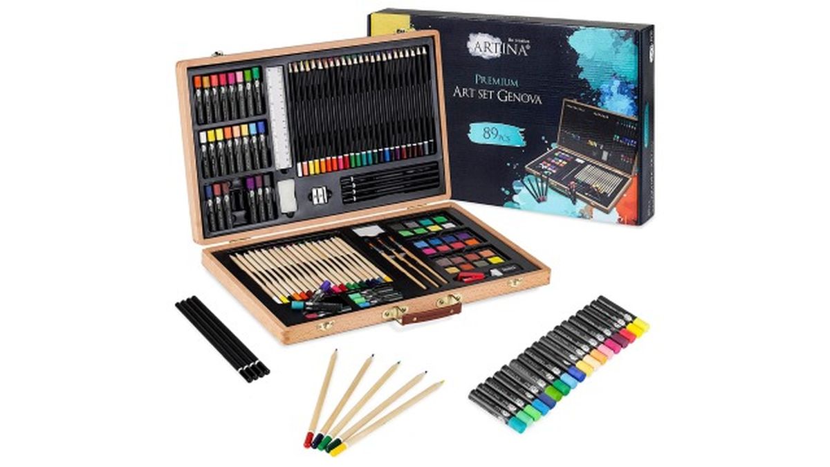 regalos para comunion maletin pinturas profesional