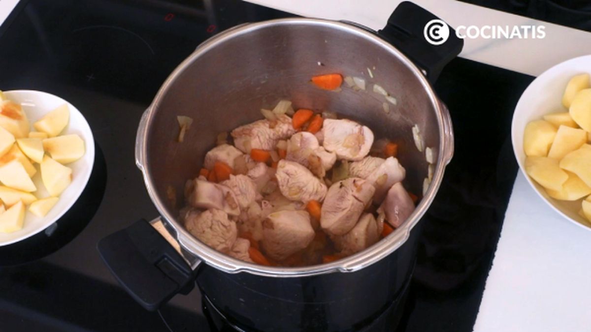 09 receta estofado de pavo olla rapida paso 3