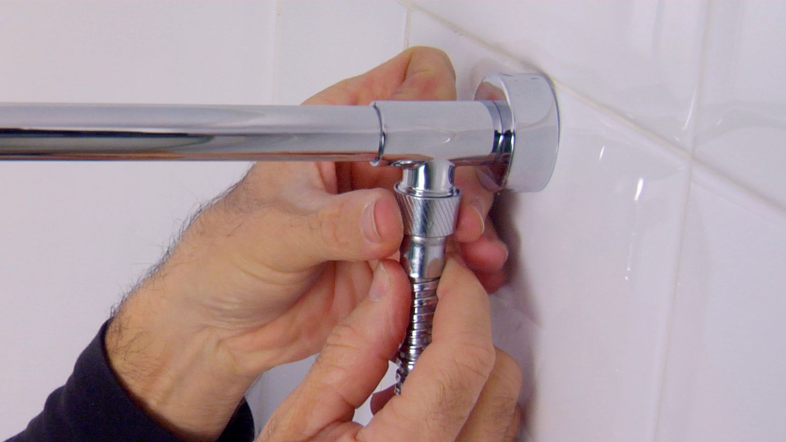 Colocar un brazo de ducha paso 6 Colocar un brazo de ducha paso 6