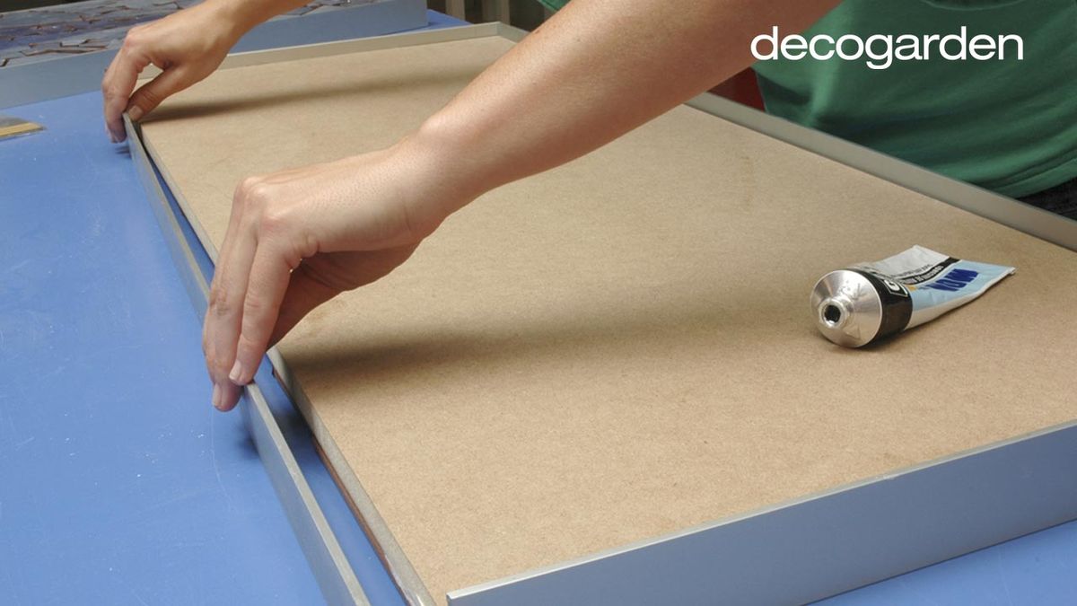 Cómo hacer un mosaico de azulejos paso 3