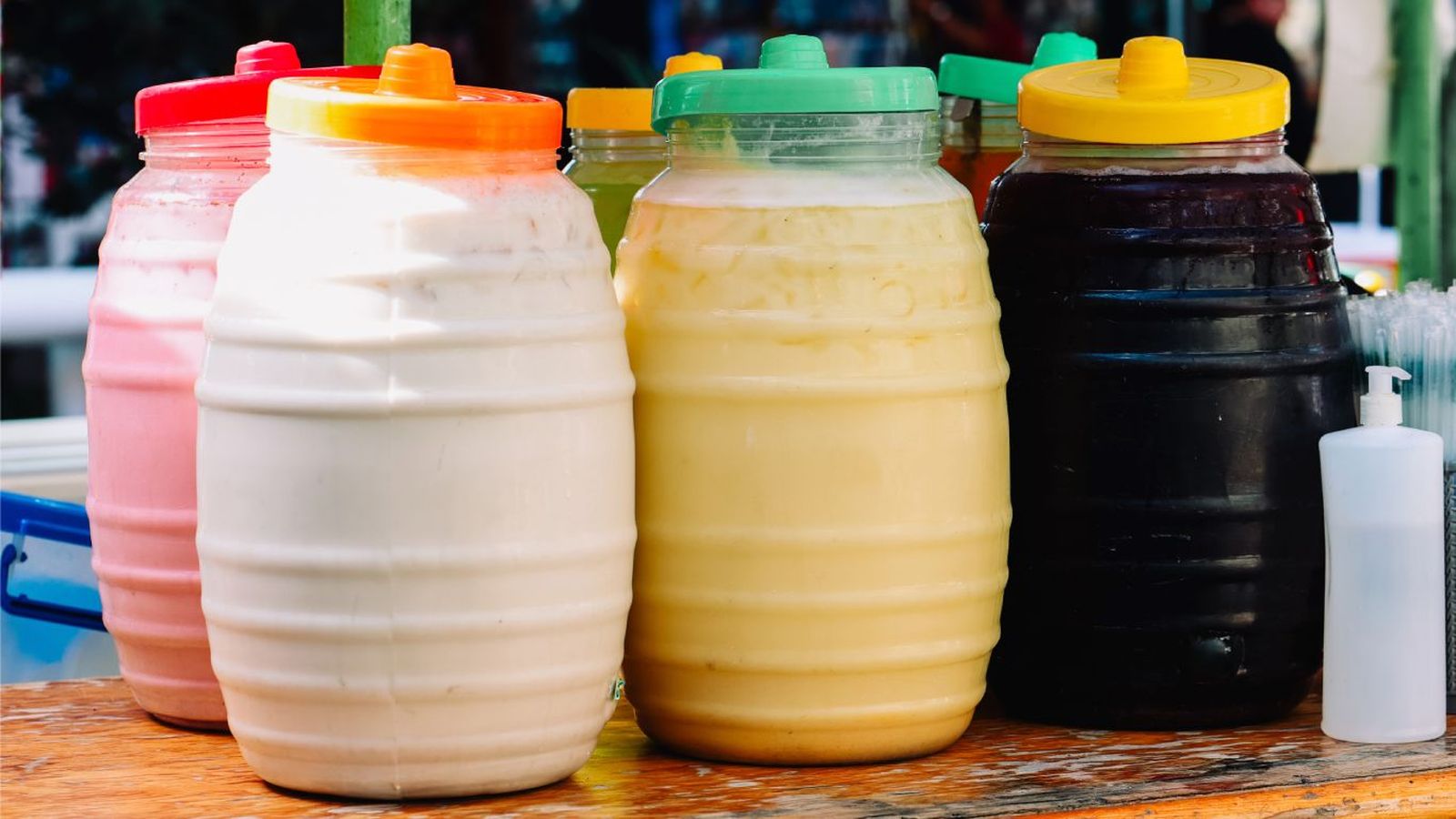 Aguas frescas mexicanas