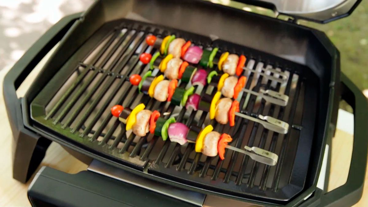 Brochetas de verduras en barbacoa   Paso 2