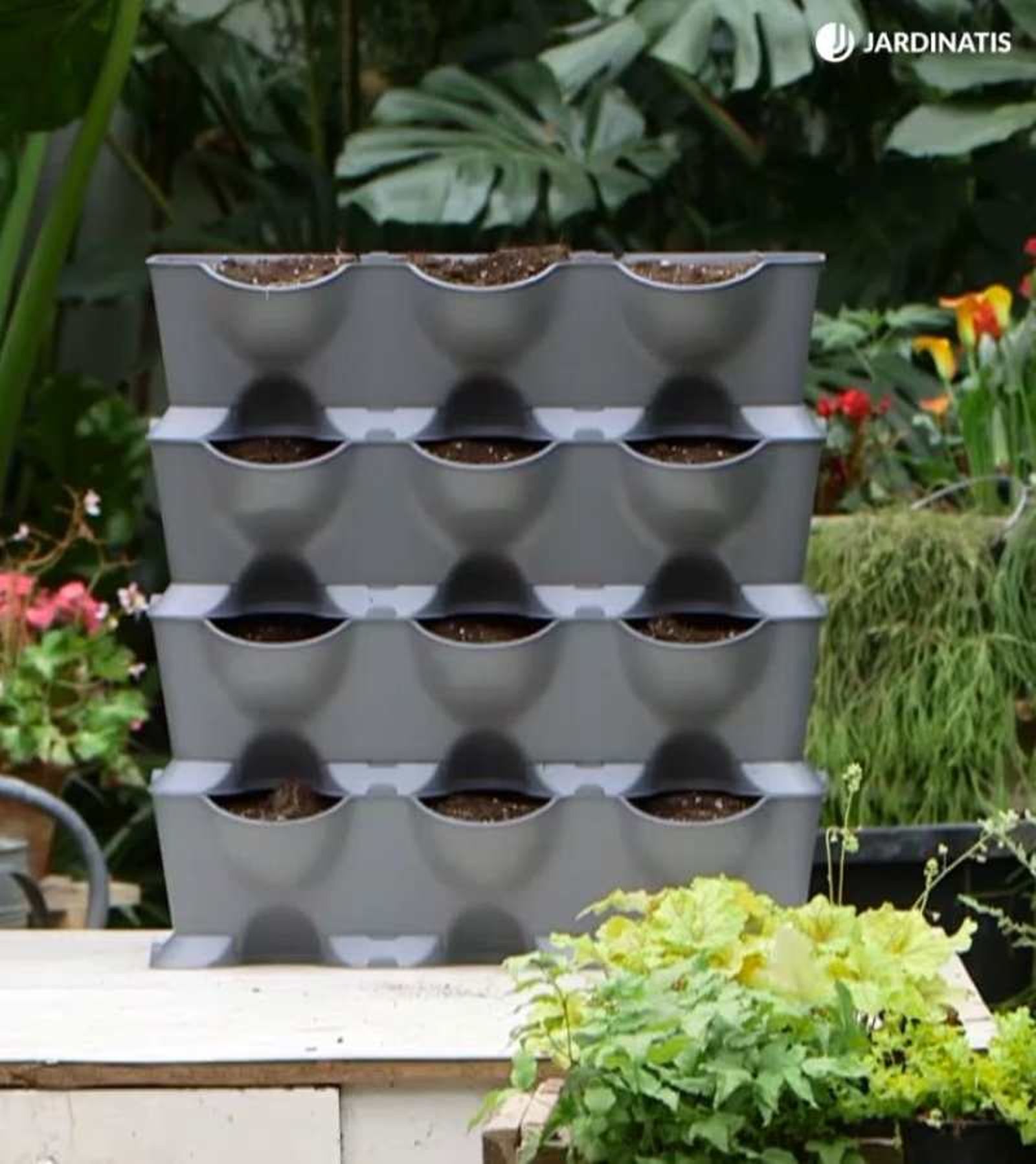 Los jardines verticales en kit son una opción muy práctica Los jardines verticales en kit son una opción muy práctica