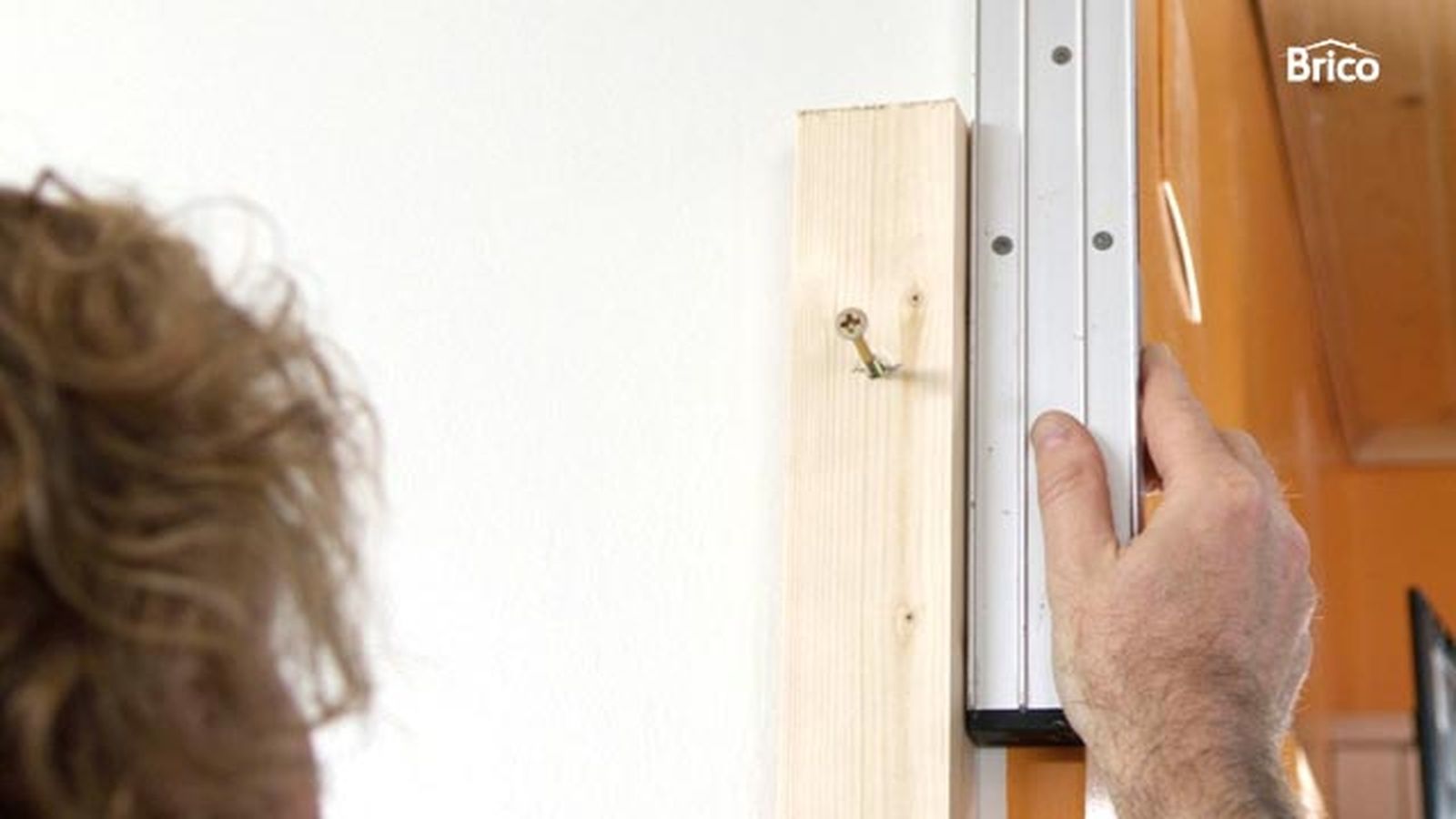Tabique de madera paso 5