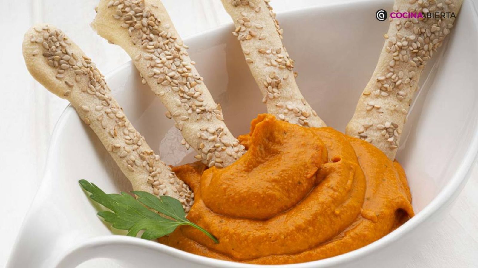 Hummus de piquillos por Karlos Arguiñano